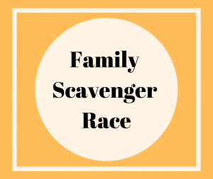 Family Scavenger Race